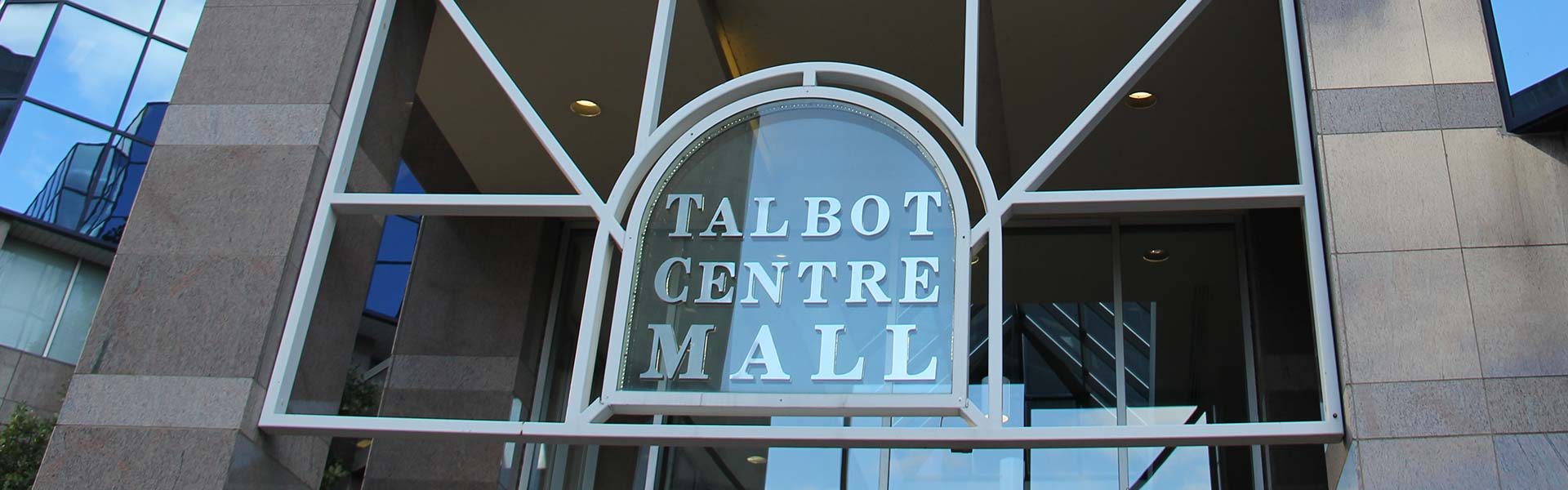 Entrance to Talbot Centre Mall