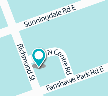 235 North Centre Road map icon